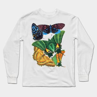 Butterflies Watercolor #3 Long Sleeve T-Shirt